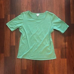 LuLaRoe Heather Green Gigi